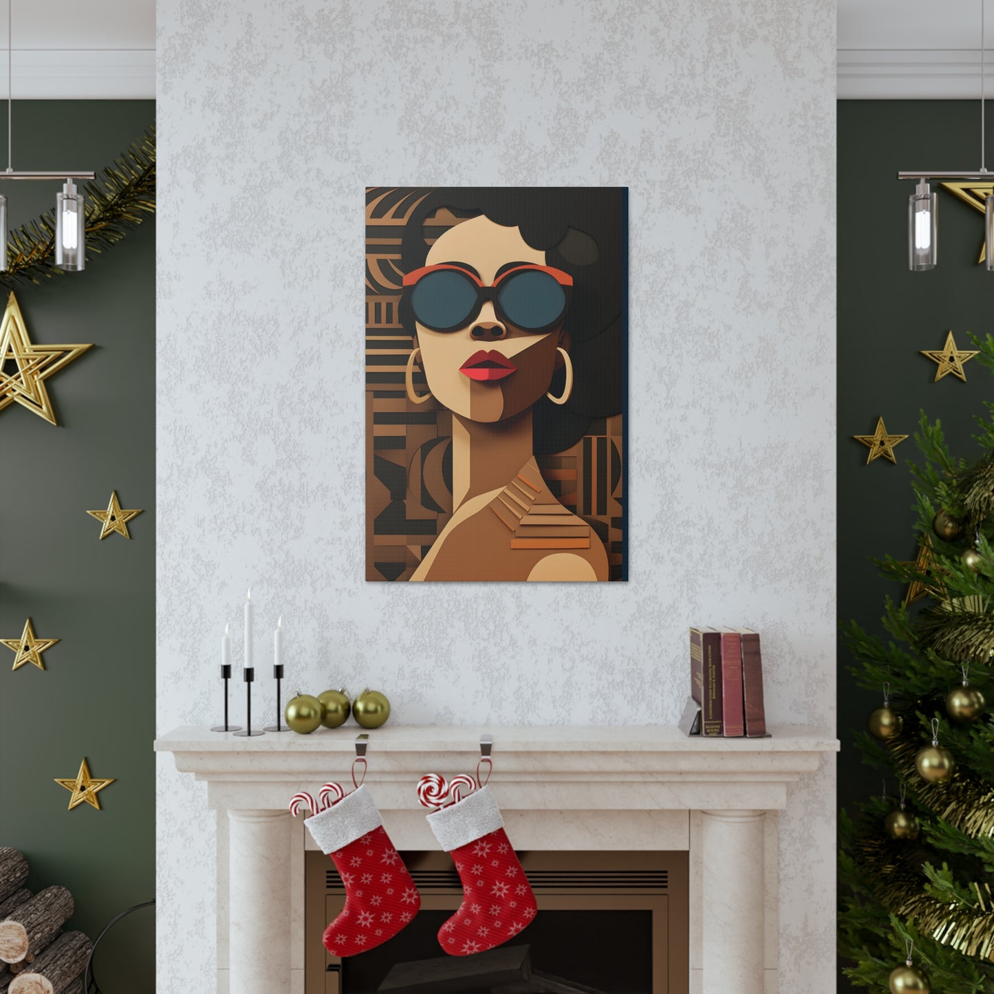 Contours of Confidence (Janelle) - Canvas Print