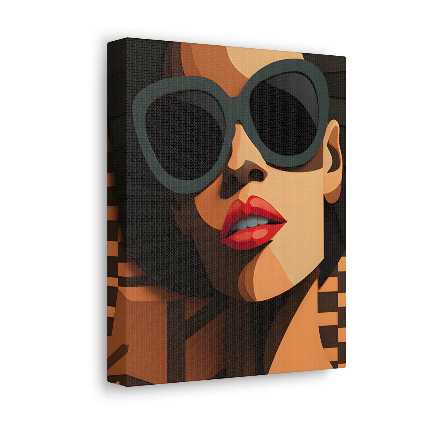 Contours of Confidence (Hazel) - Canvas Print