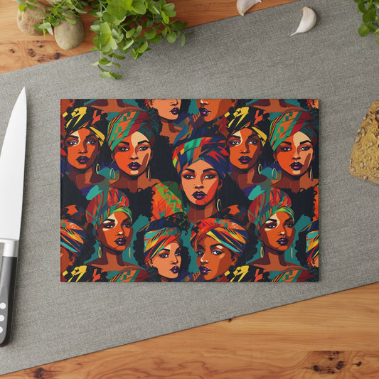 Queenly Glass Cutting Board