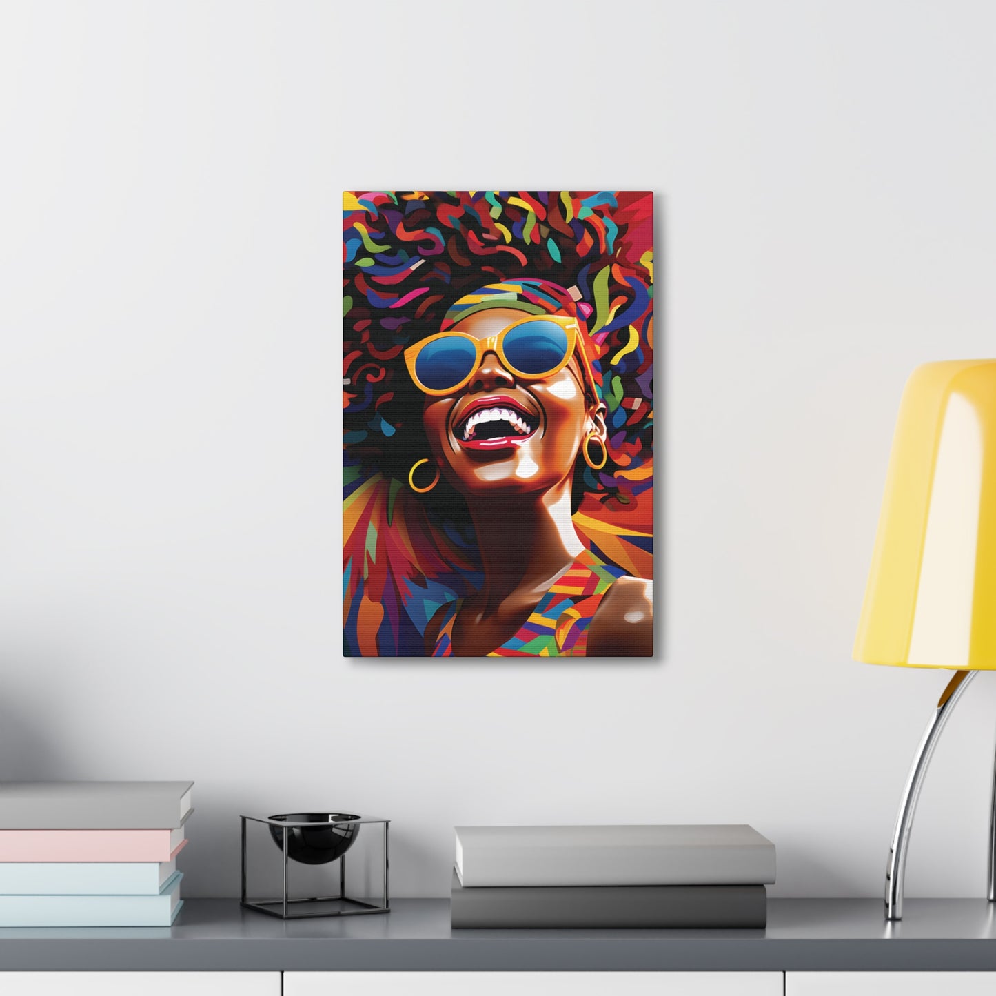Electric Elegance (Tiana) - Canvas Print