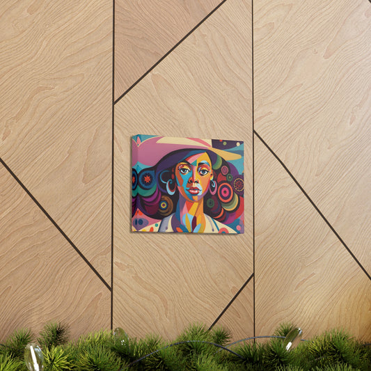 Abstract Africana (Zola) - Canvas Print