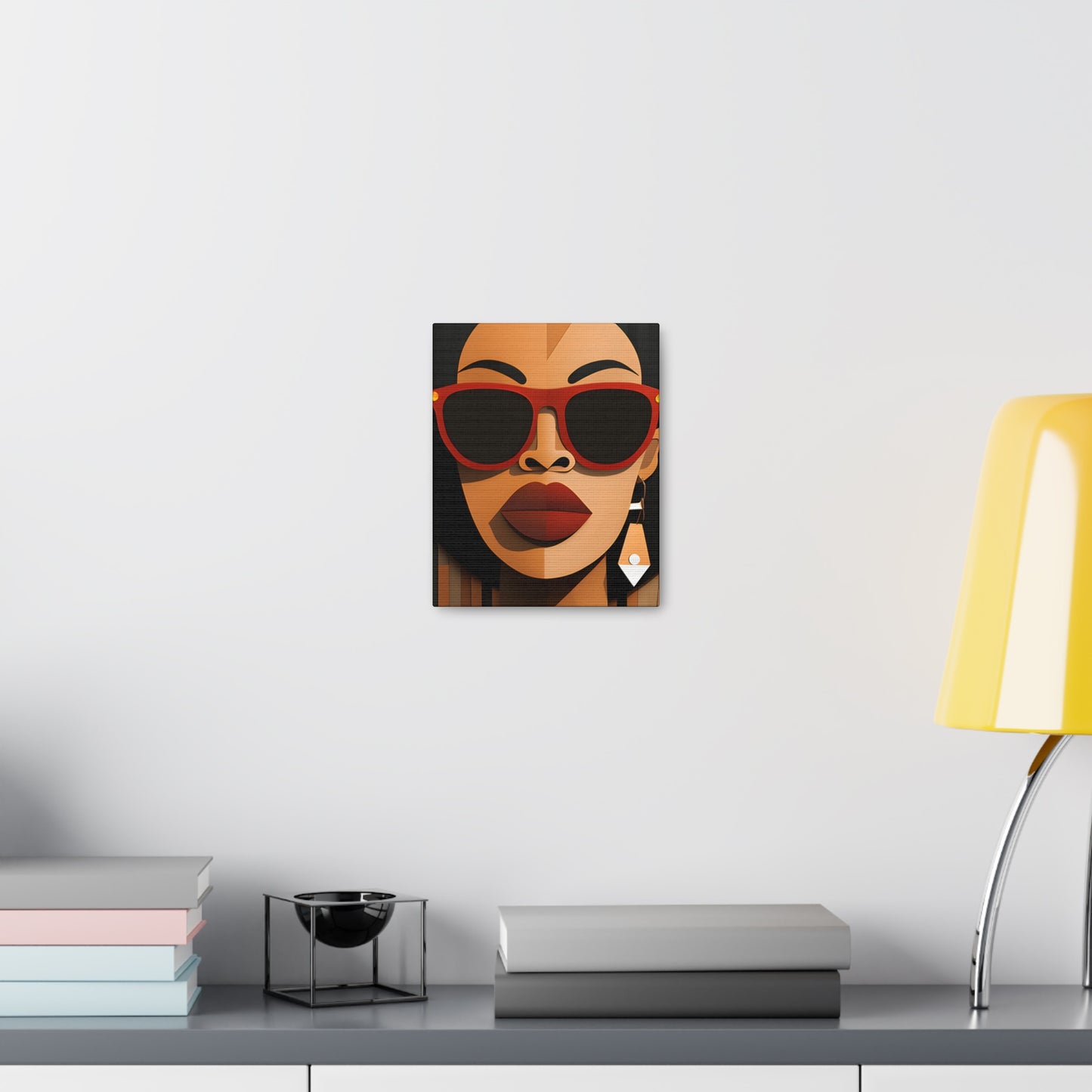 Contours of Confidence (Yvonne) - Canvas Print