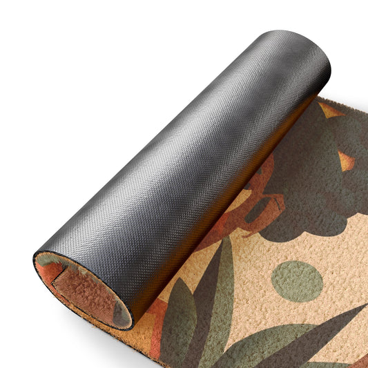 Crowned in Resilience Doormat