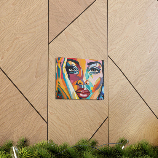 Abstract Africana (Pamela) - Canvas Print