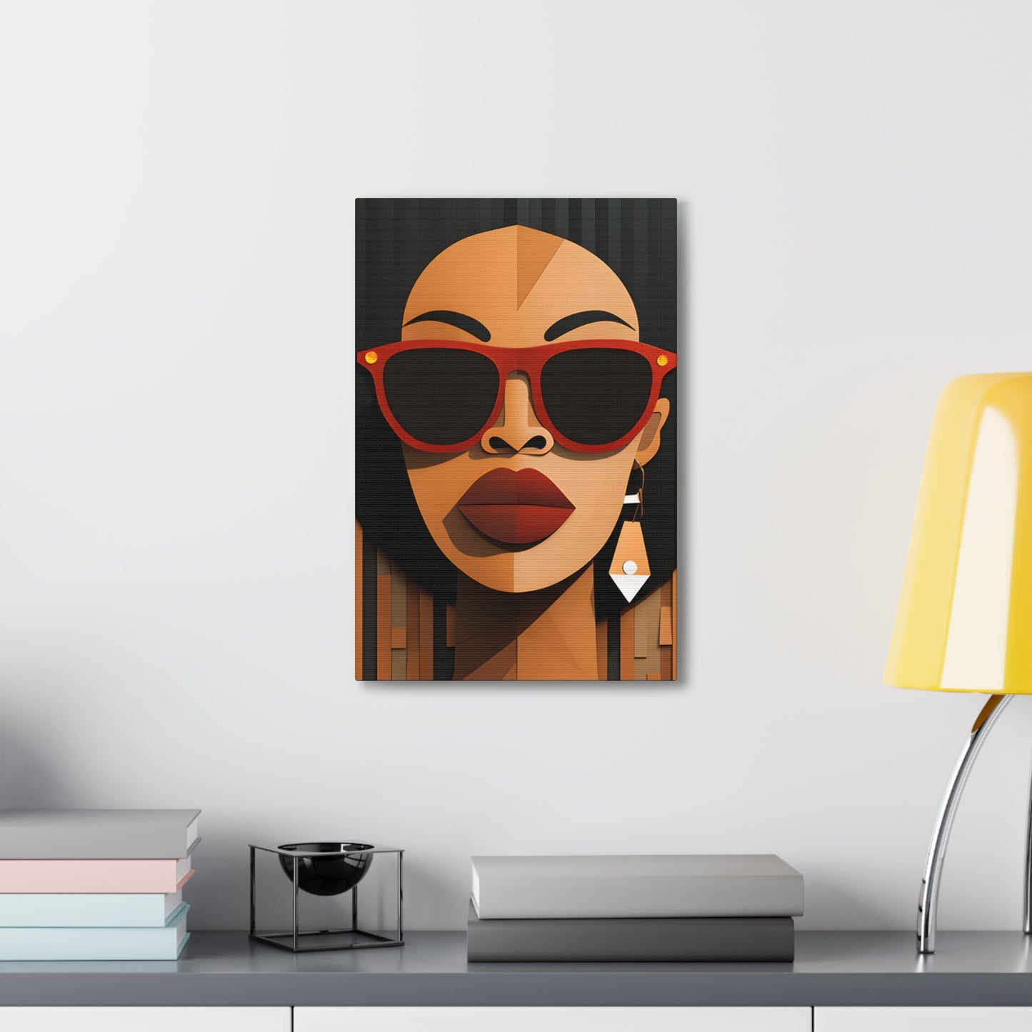 Contours of Confidence (Yvonne) - Canvas Print