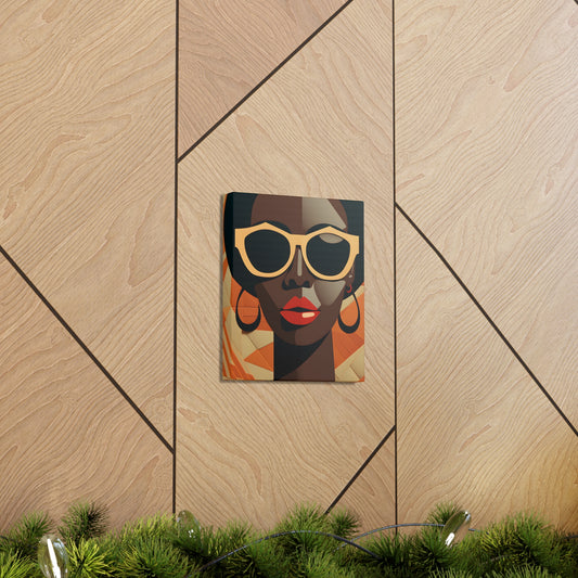 Contours of Confidence (Constance) - Canvas Print