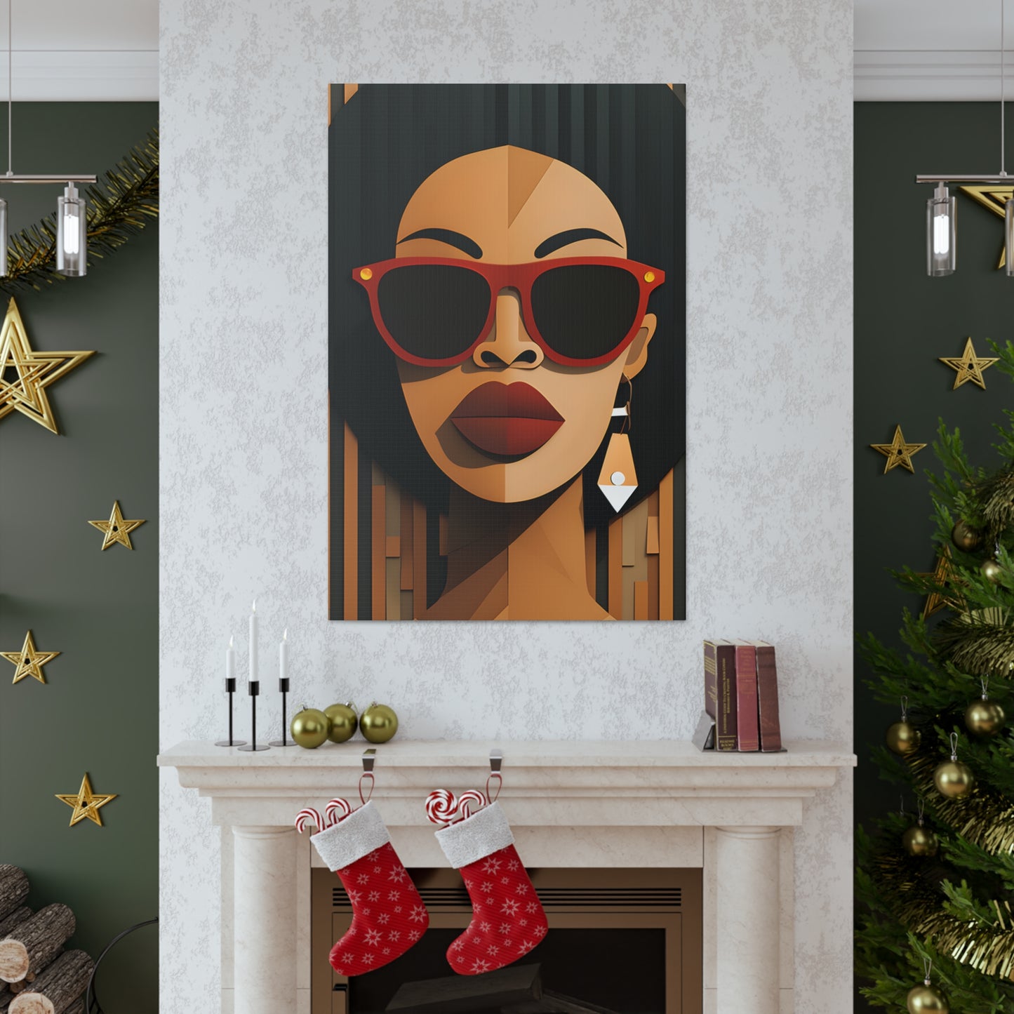 Contours of Confidence (Yvonne) - Canvas Print