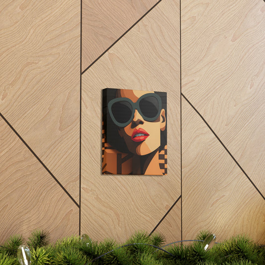 Contours of Confidence (Hazel) - Canvas Print