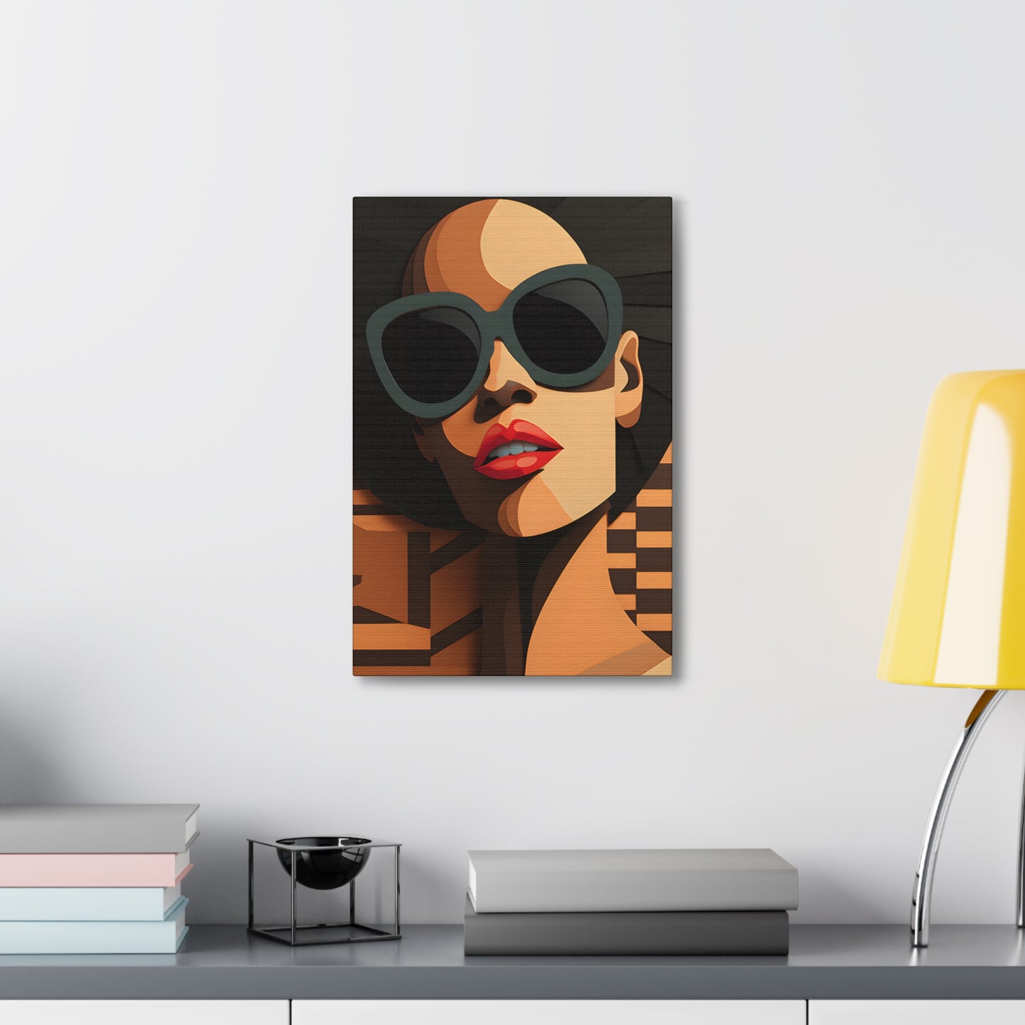 Contours of Confidence (Hazel) - Canvas Print