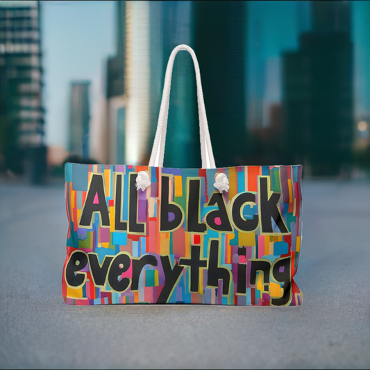 All Black Everything - Everyday Tote Bag