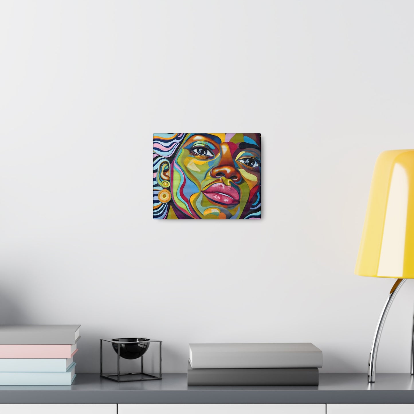 Abstract Africana (Yara) - Canvas Print