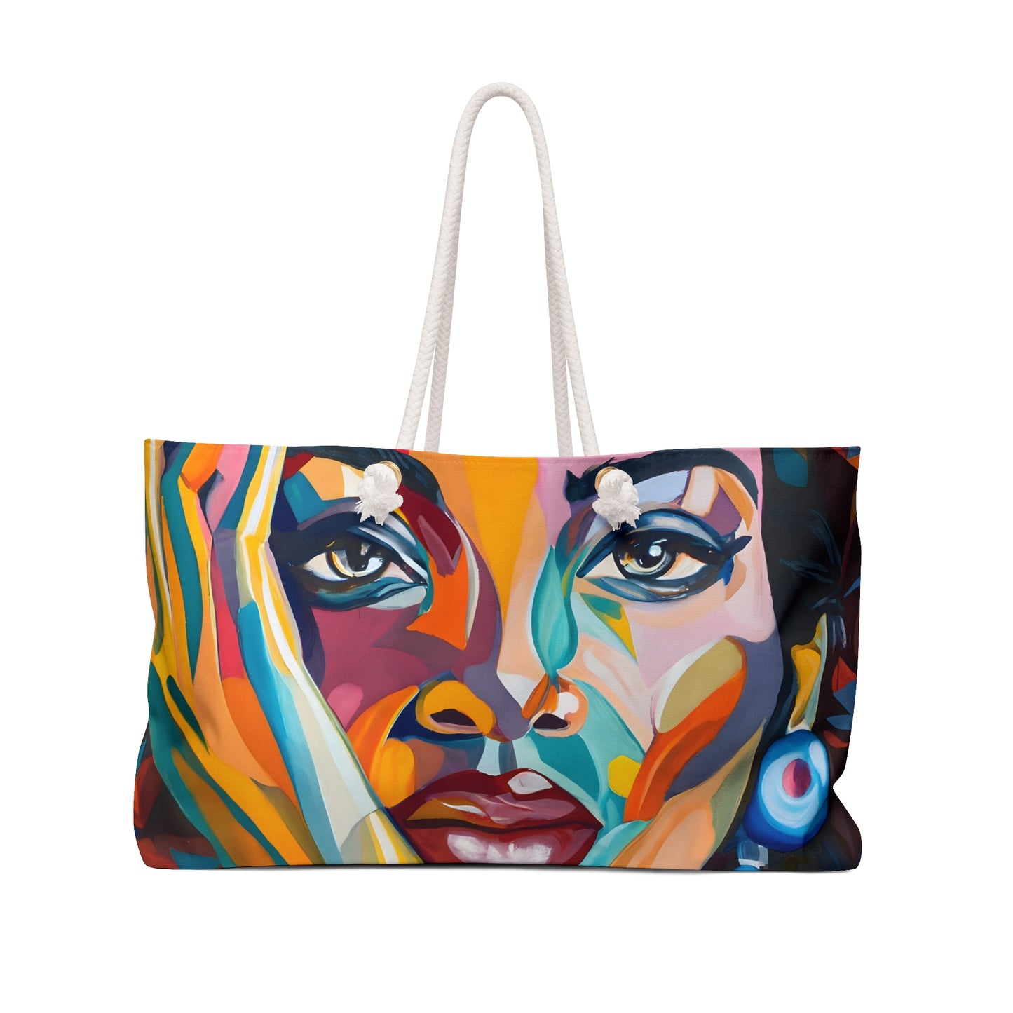 Abstract Africana (Pamela) -  Everyday Tote Bag