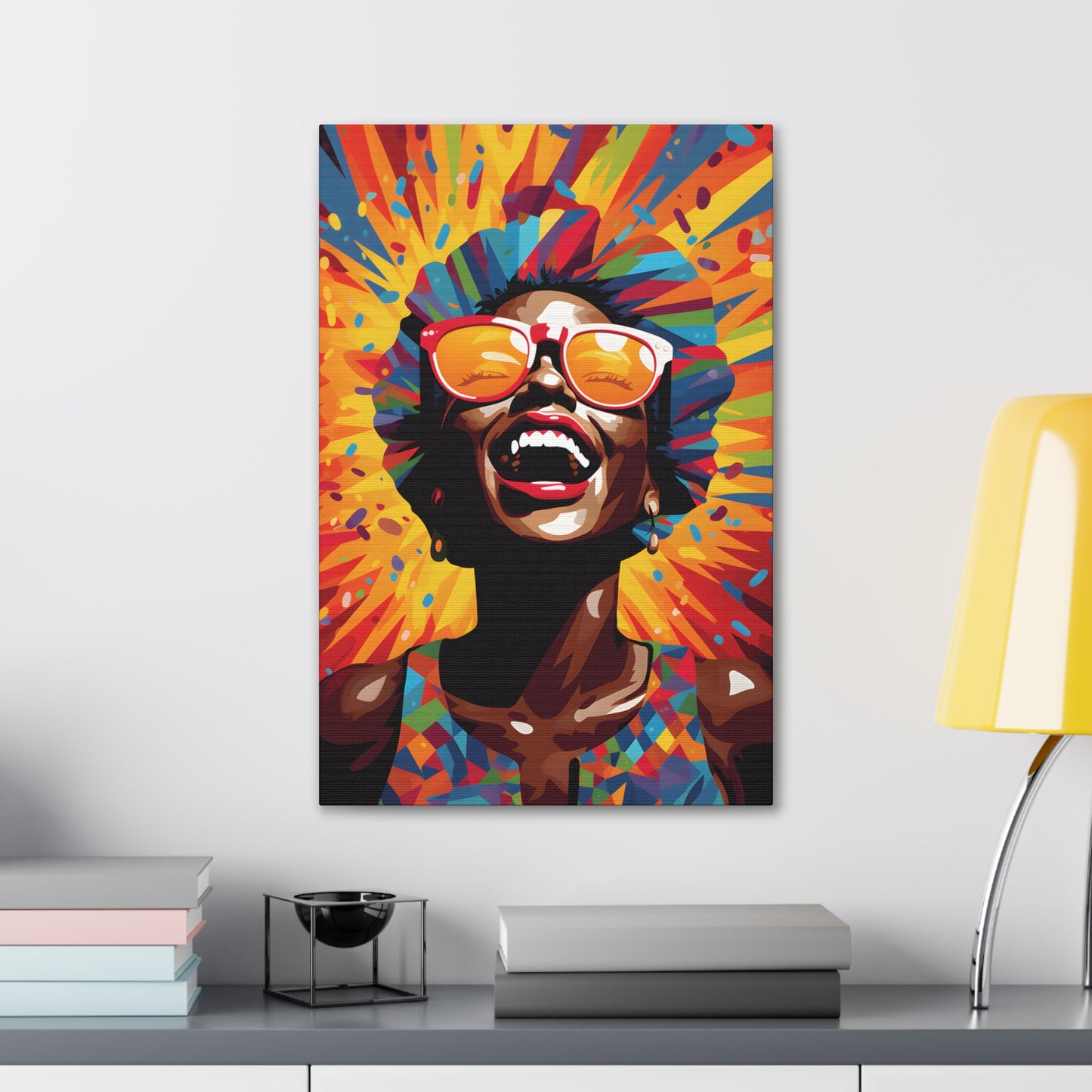 Electric Elegance (Sydney)  - Canvas Print