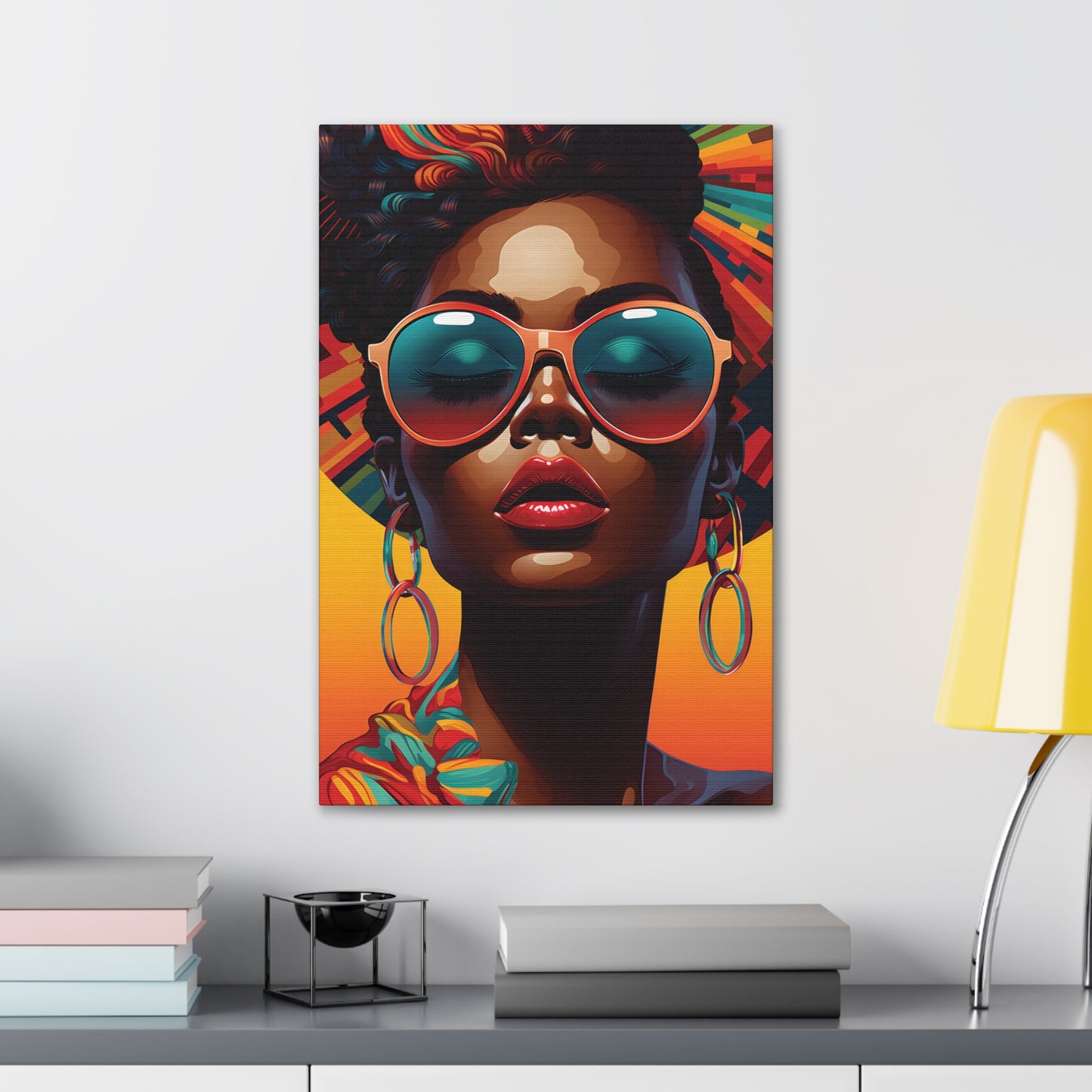 Kente Kouture (Lorraine) - Canvas Print