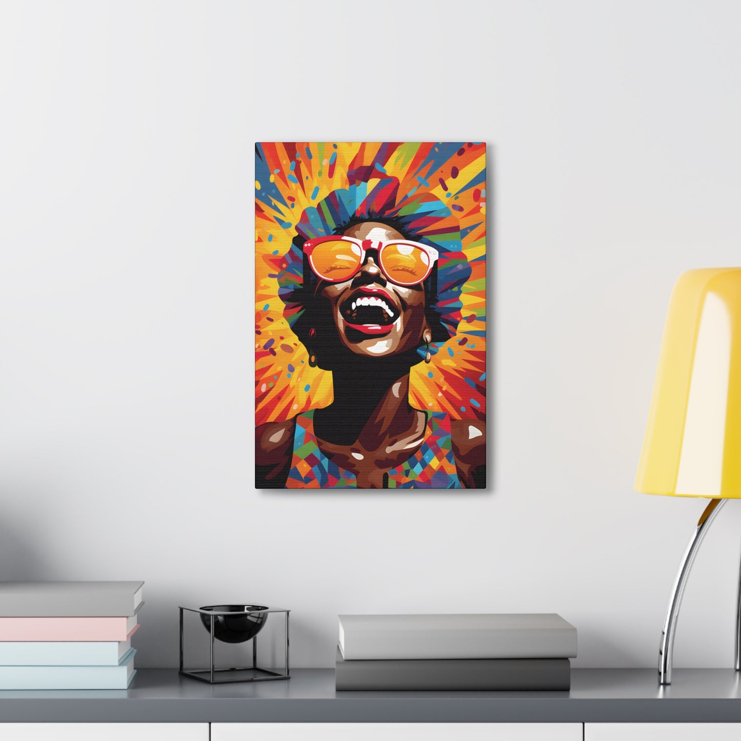 Electric Elegance (Sydney)  - Canvas Print