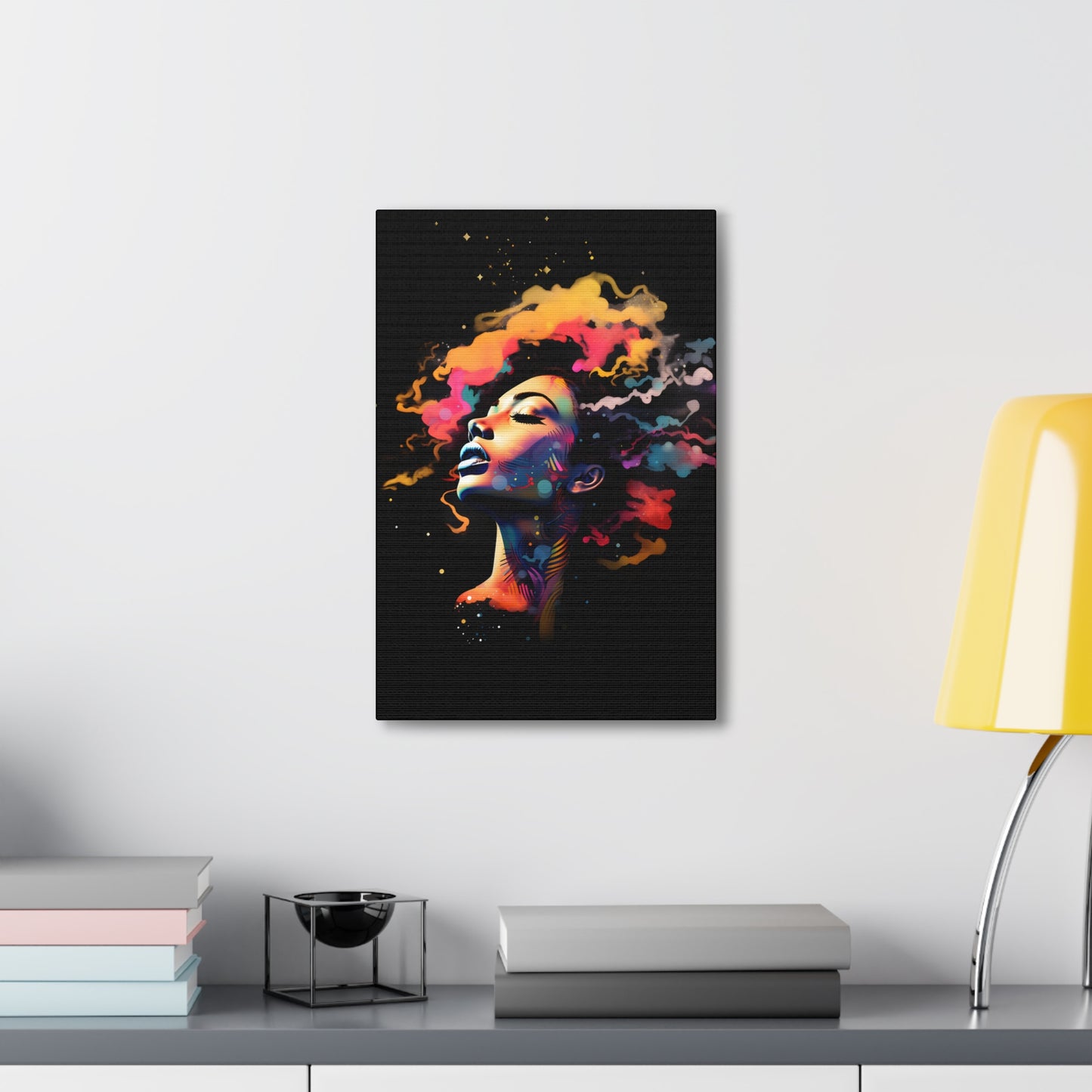 Cosmic Color & Cloudscapes (Stella)  - Canvas Print