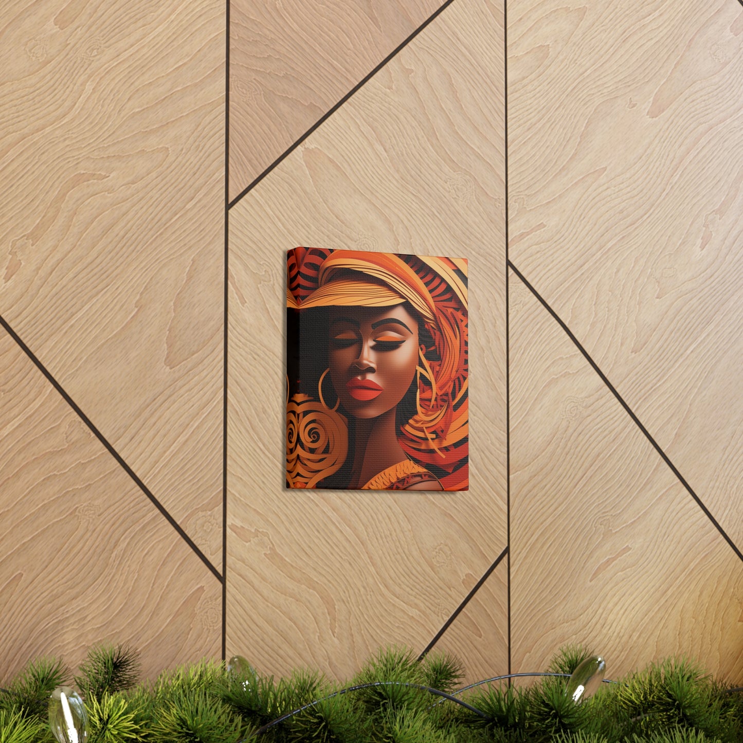 Copper Queens (Mona) - Canvas Print