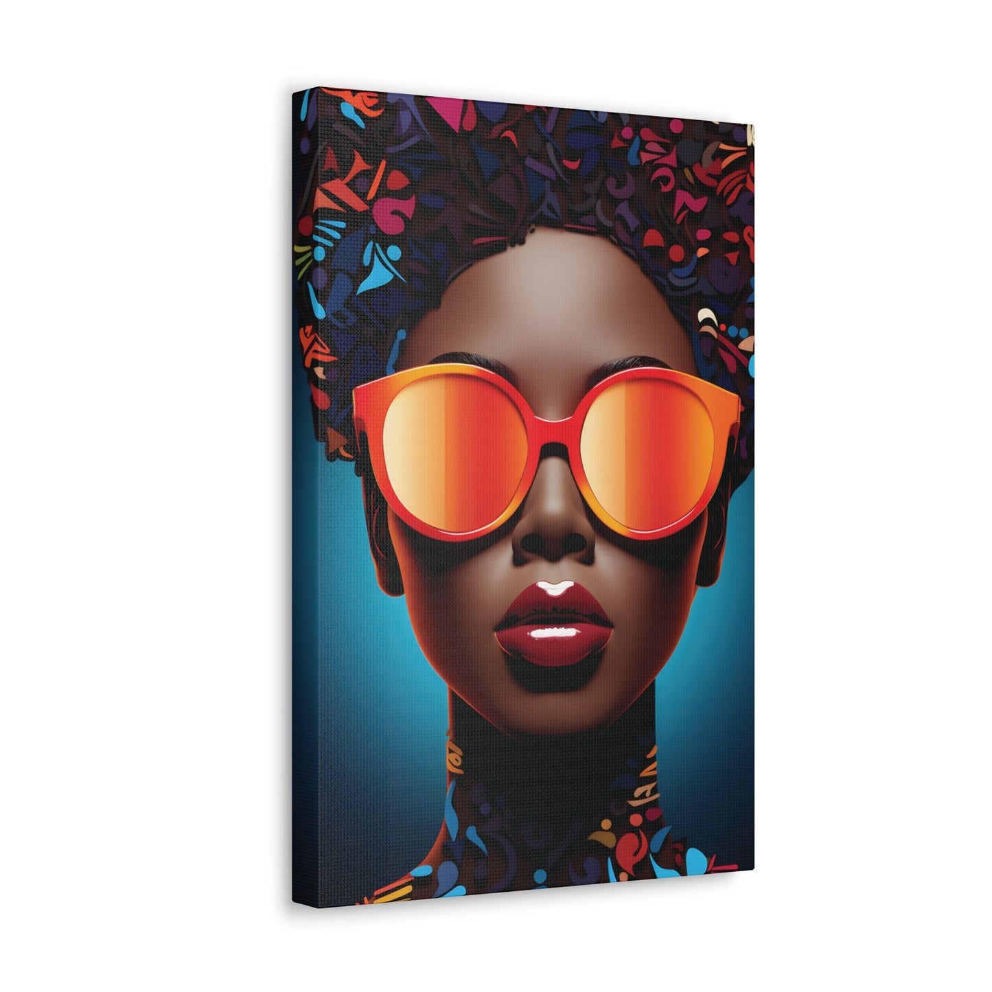 Bold Shades of Beauty (Monique) - Canvas Print