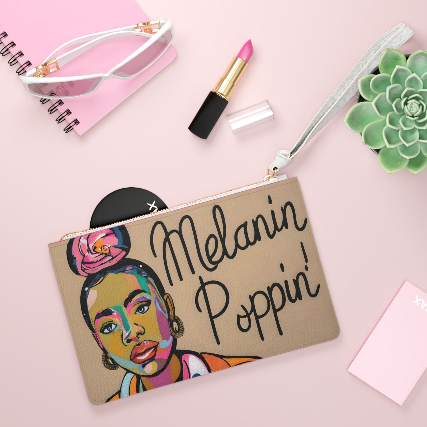 Melanin Poppin - Clutch Bag