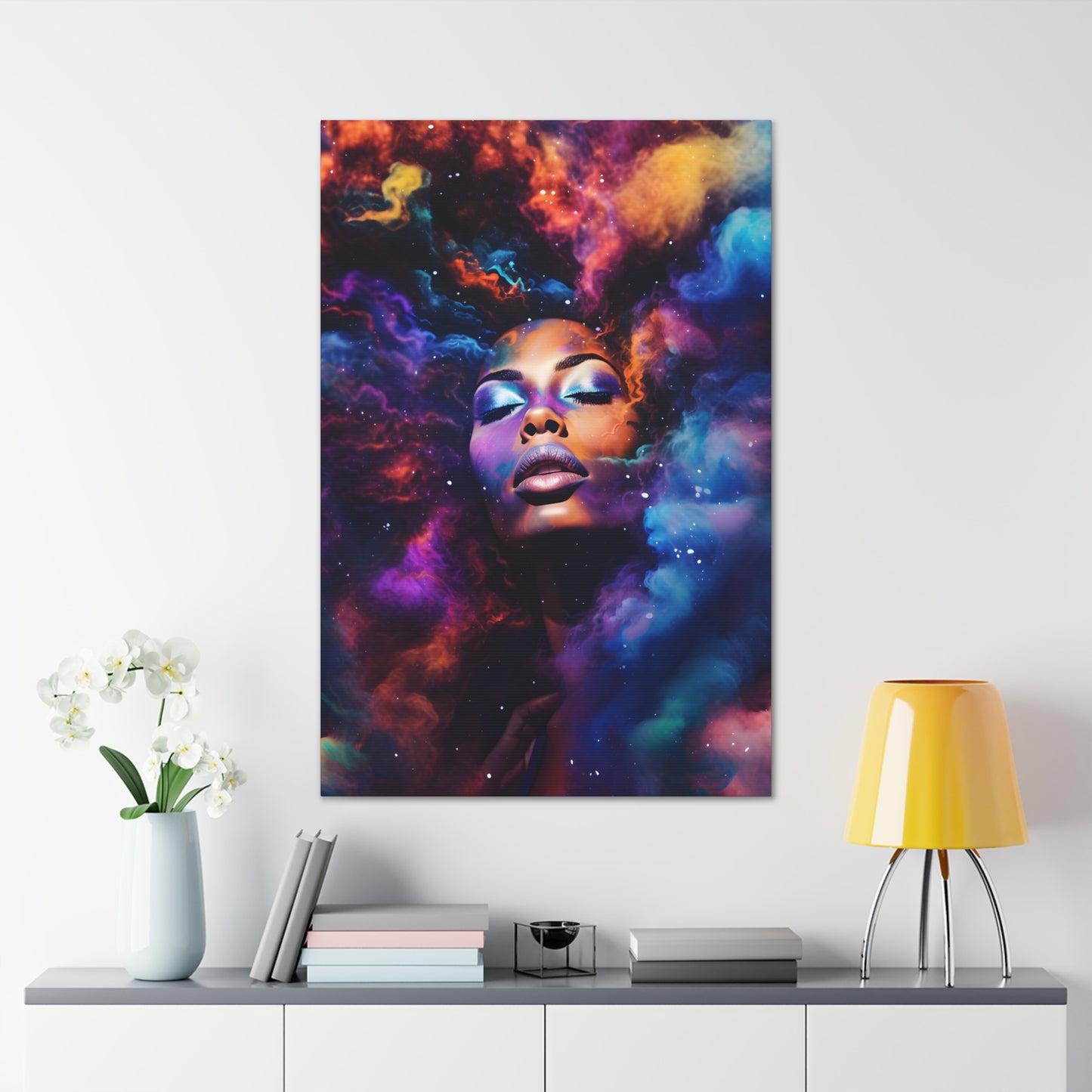 Cosmic Color & Cloudscapes (Astra)  - Canvas Print