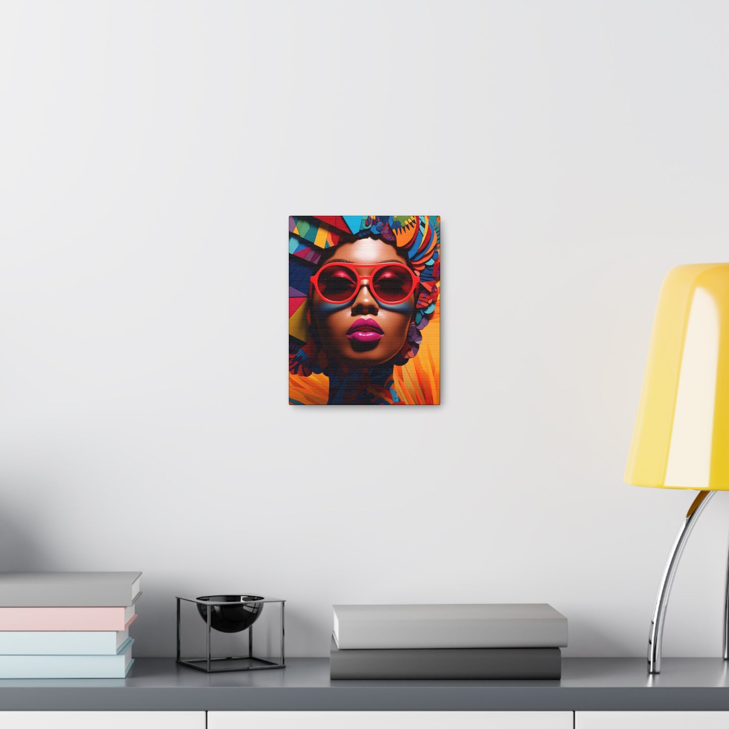 Kente Kouture (Safiya) - Canvas Print