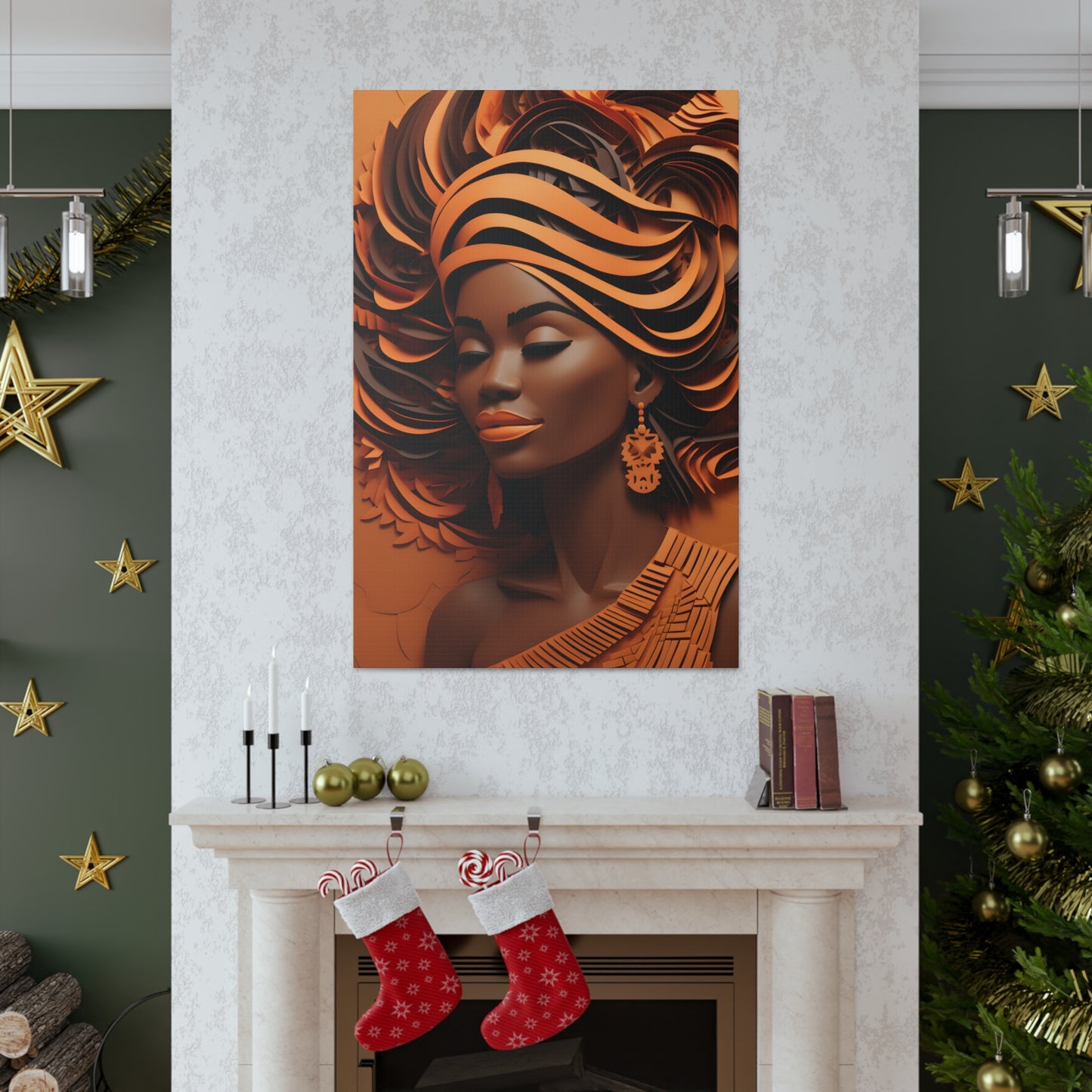 Copper Queens (Naomi) - Canvas Print