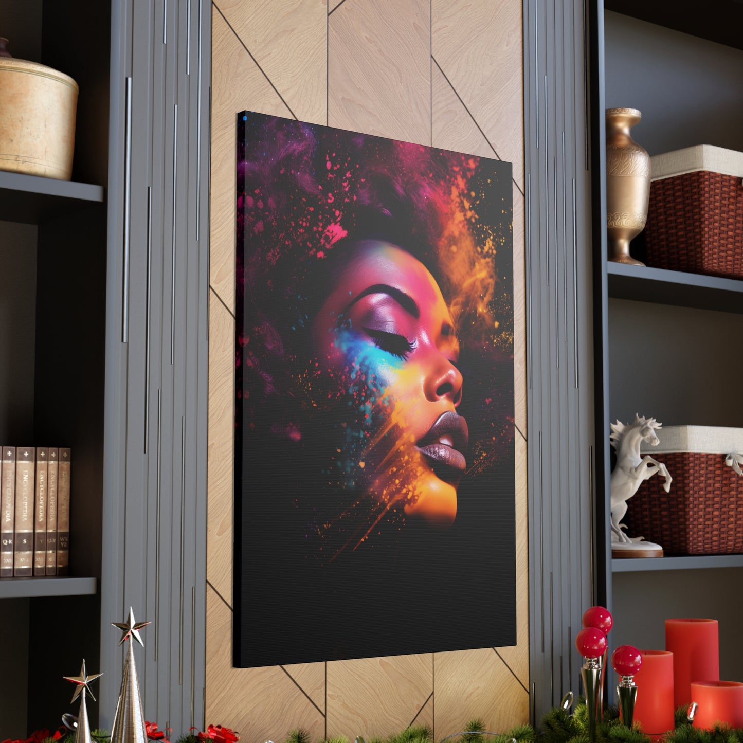 Cosmic Color & Cloudscapes (Nova)  - Canvas Print