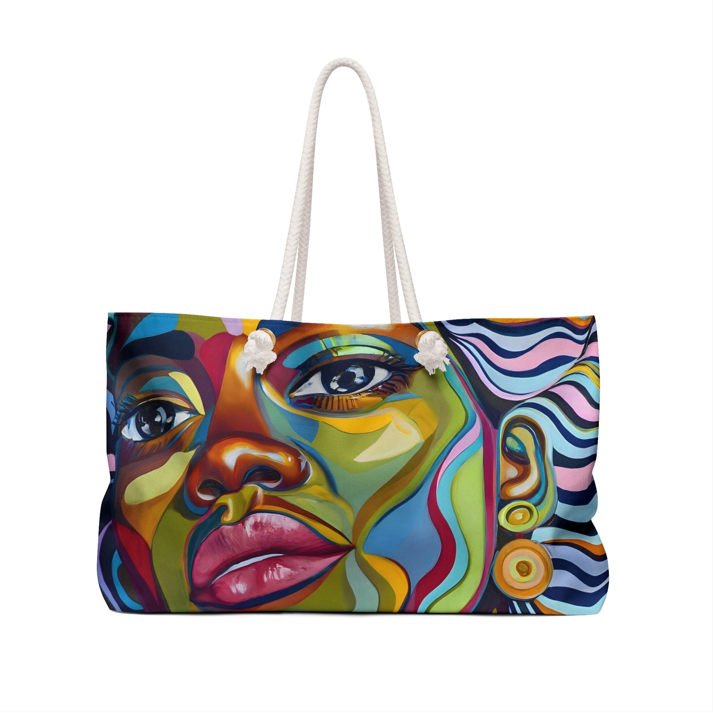 Abstract Africana (Yara) - Everyday Tote Bag