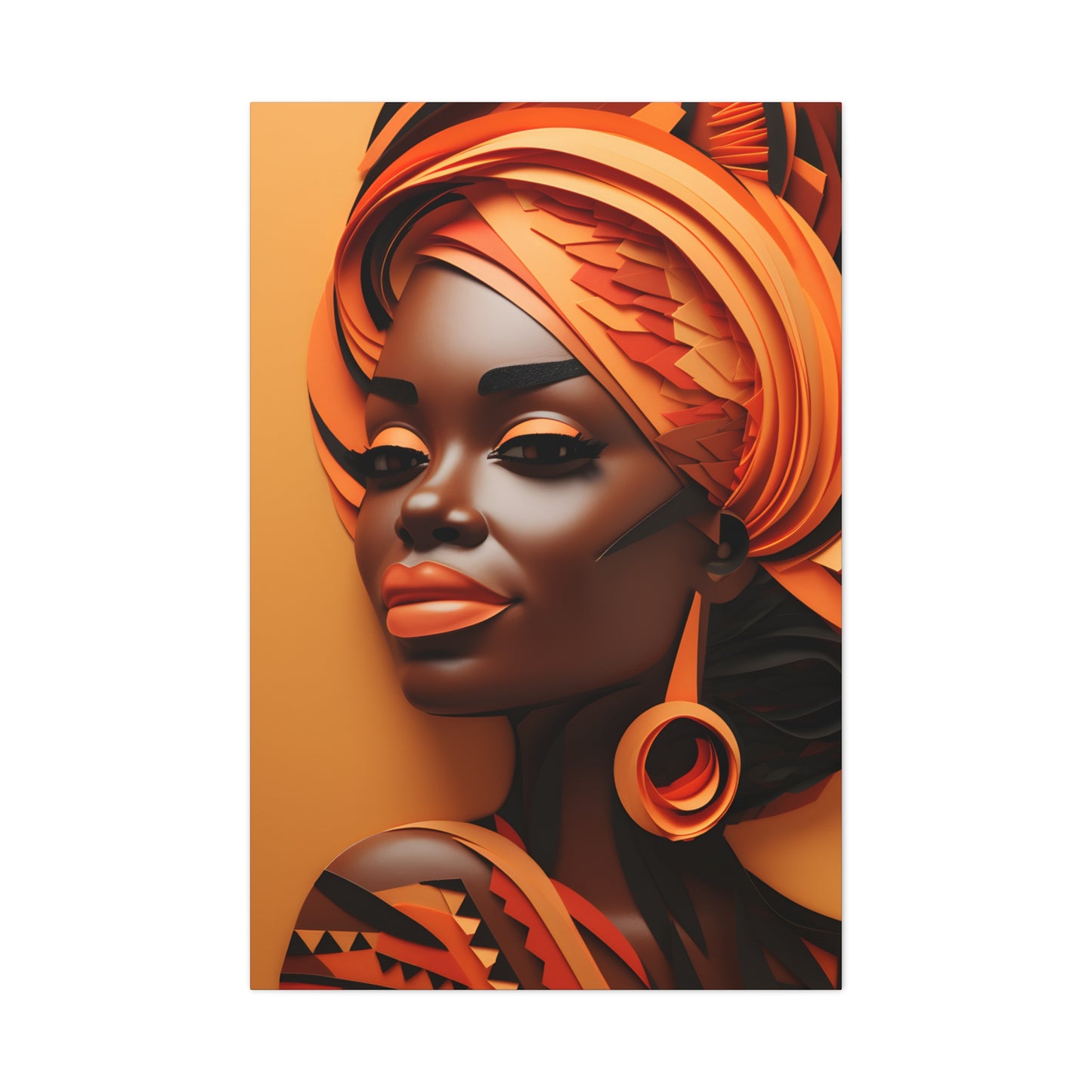 Copper Queens (Amara) - Canvas Print