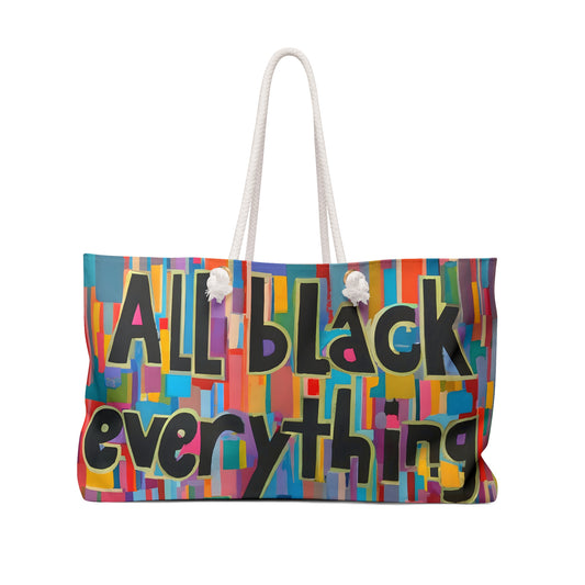 All Black Everything - Everyday Tote Bag