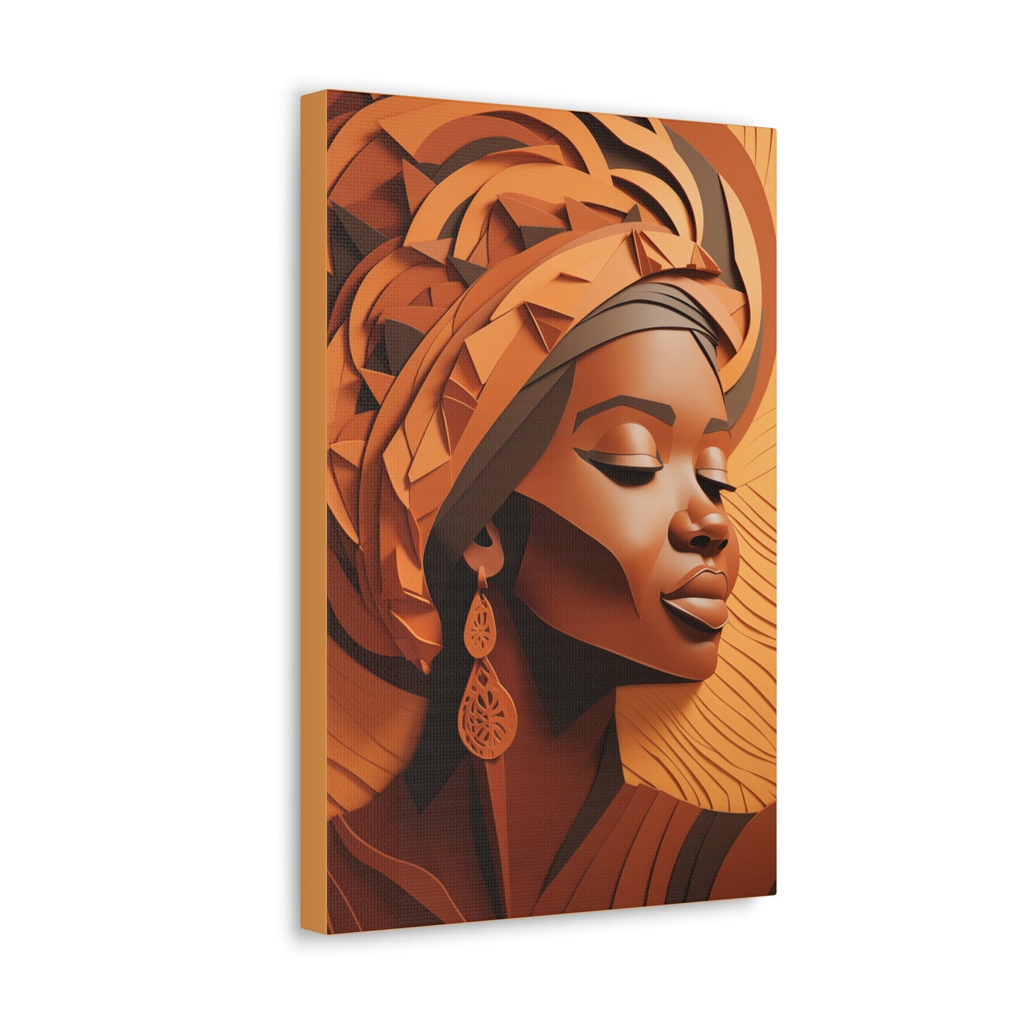 Copper Queens (Ebony) - Canvas Print