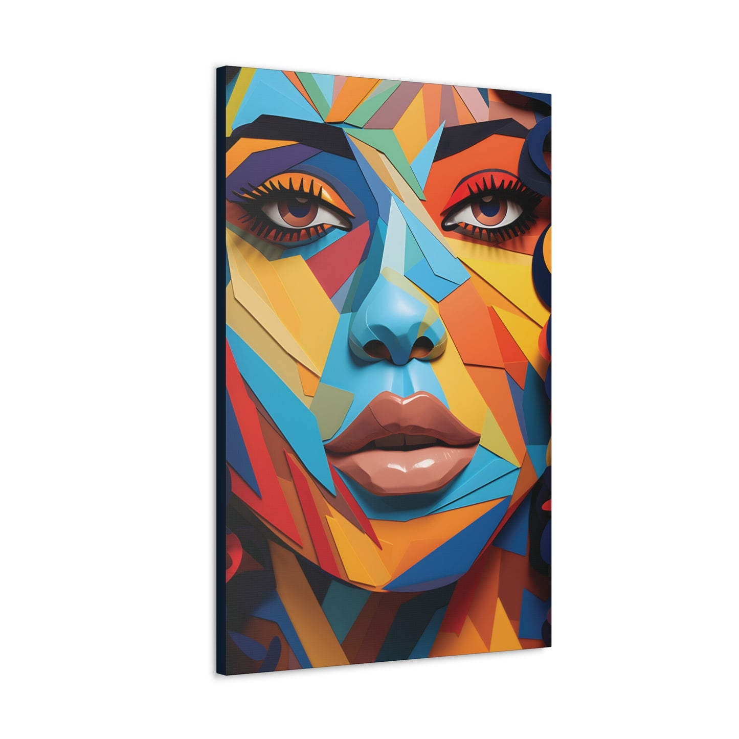 Melanated Mosaic (Whitney) - Canvas Print