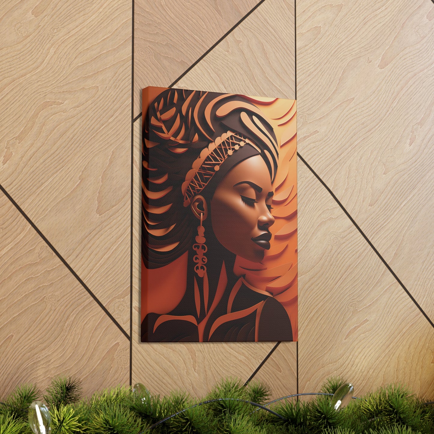 Copper Queens (Nia) - Canvas Print