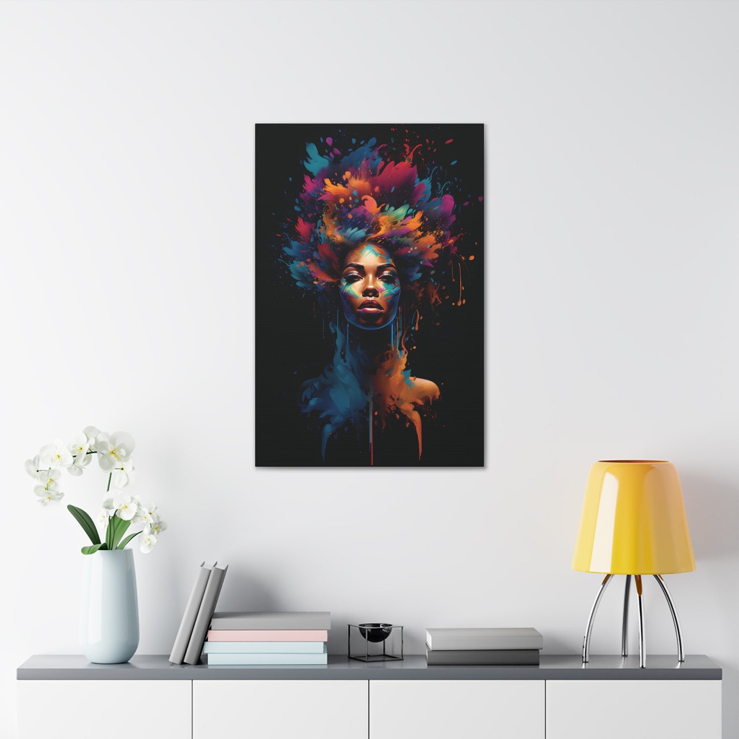 Splatter of Soul (Nyah) - Canvas Print