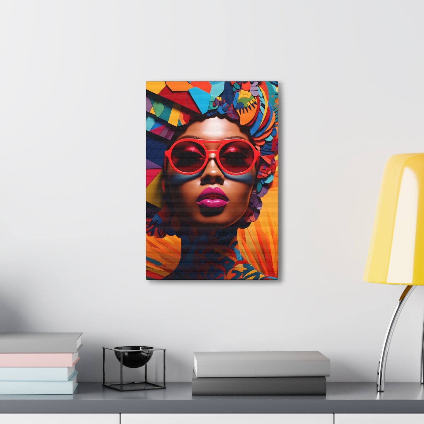 Kente Kouture (Safiya) - Canvas Print