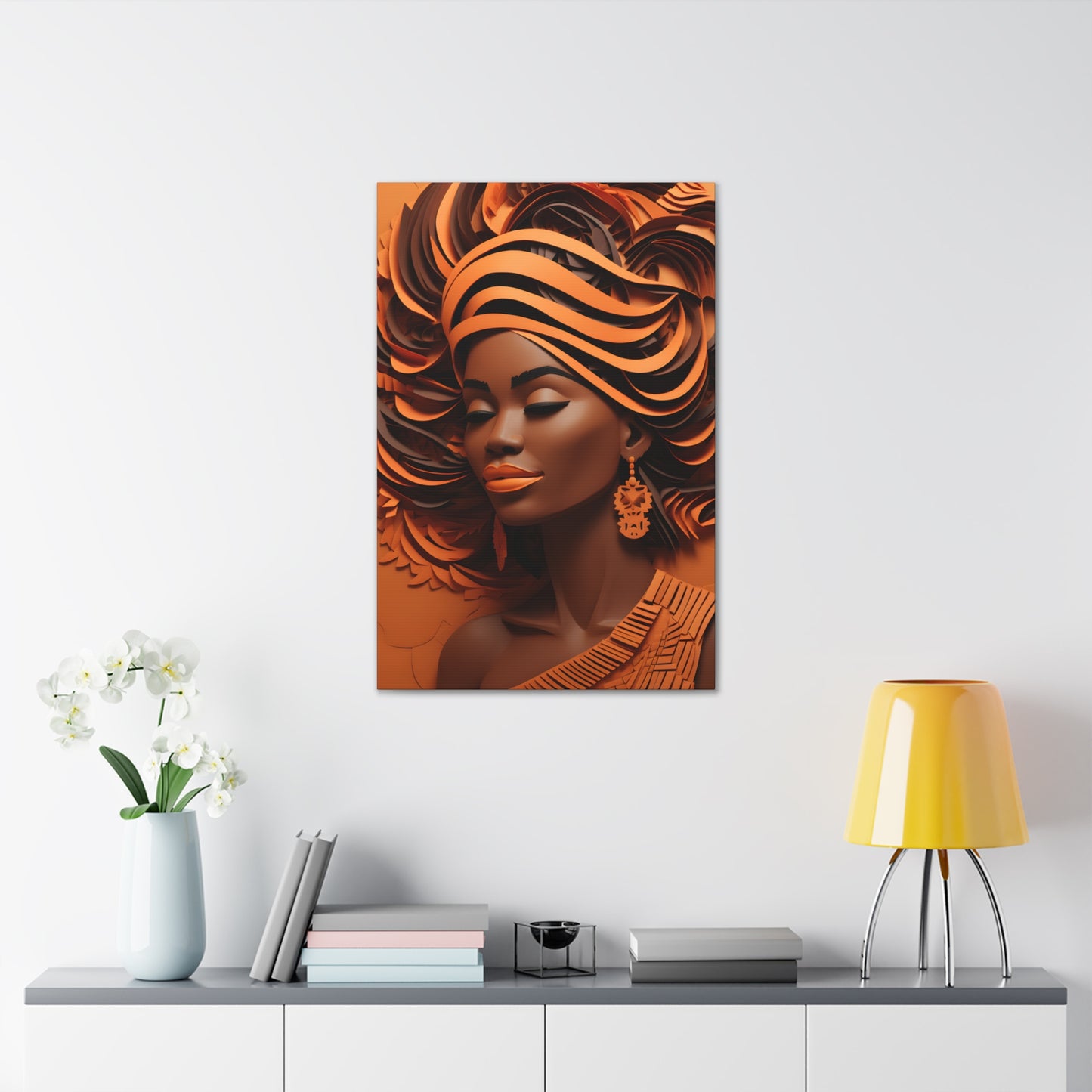 Copper Queens (Naomi) - Canvas Print