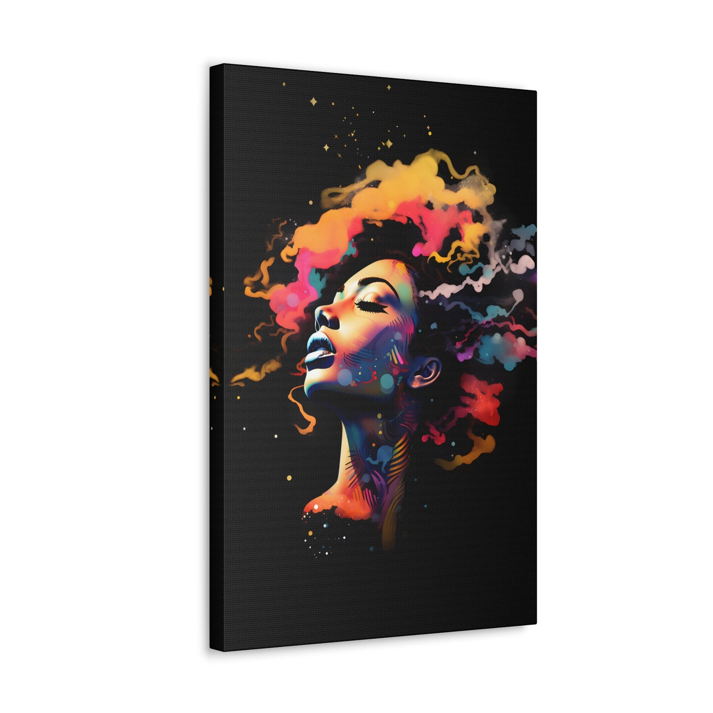 Cosmic Color & Cloudscapes (Stella)  - Canvas Print