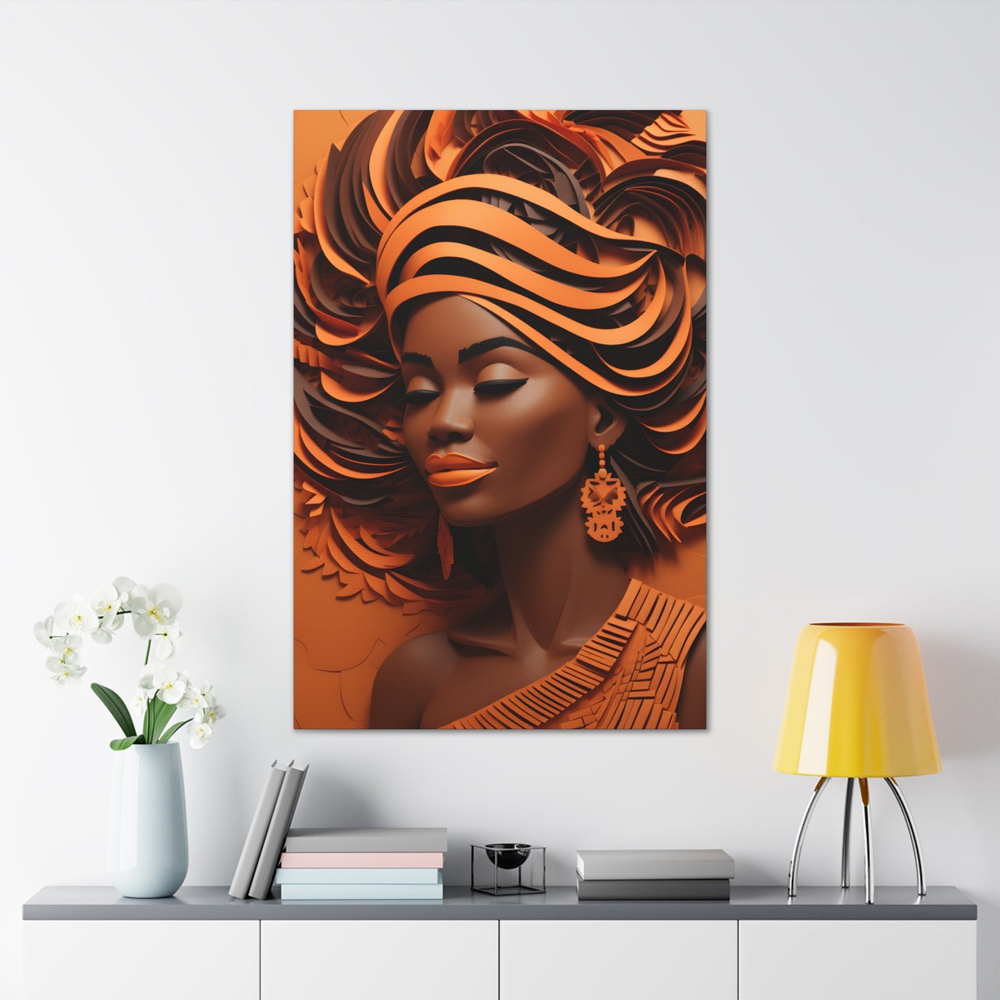 Copper Queens (Naomi) - Canvas Print