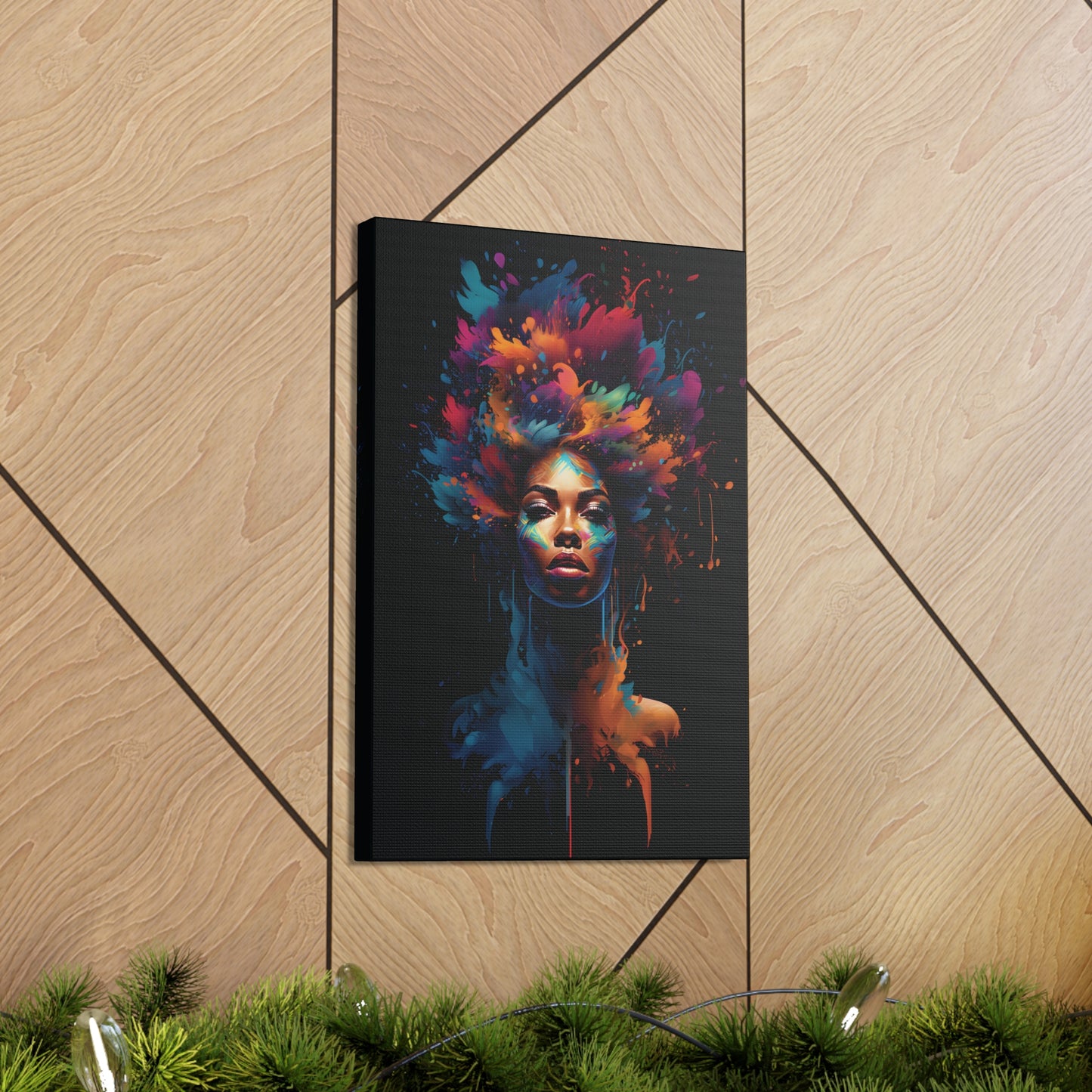 Splatter of Soul (Nyah) - Canvas Print