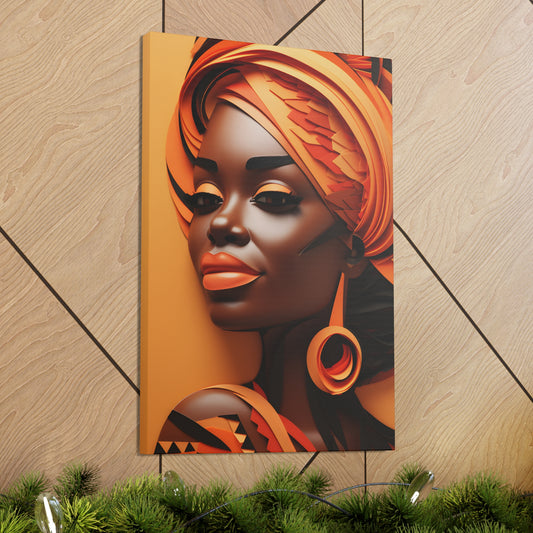 Copper Queens (Amara) - Canvas Print