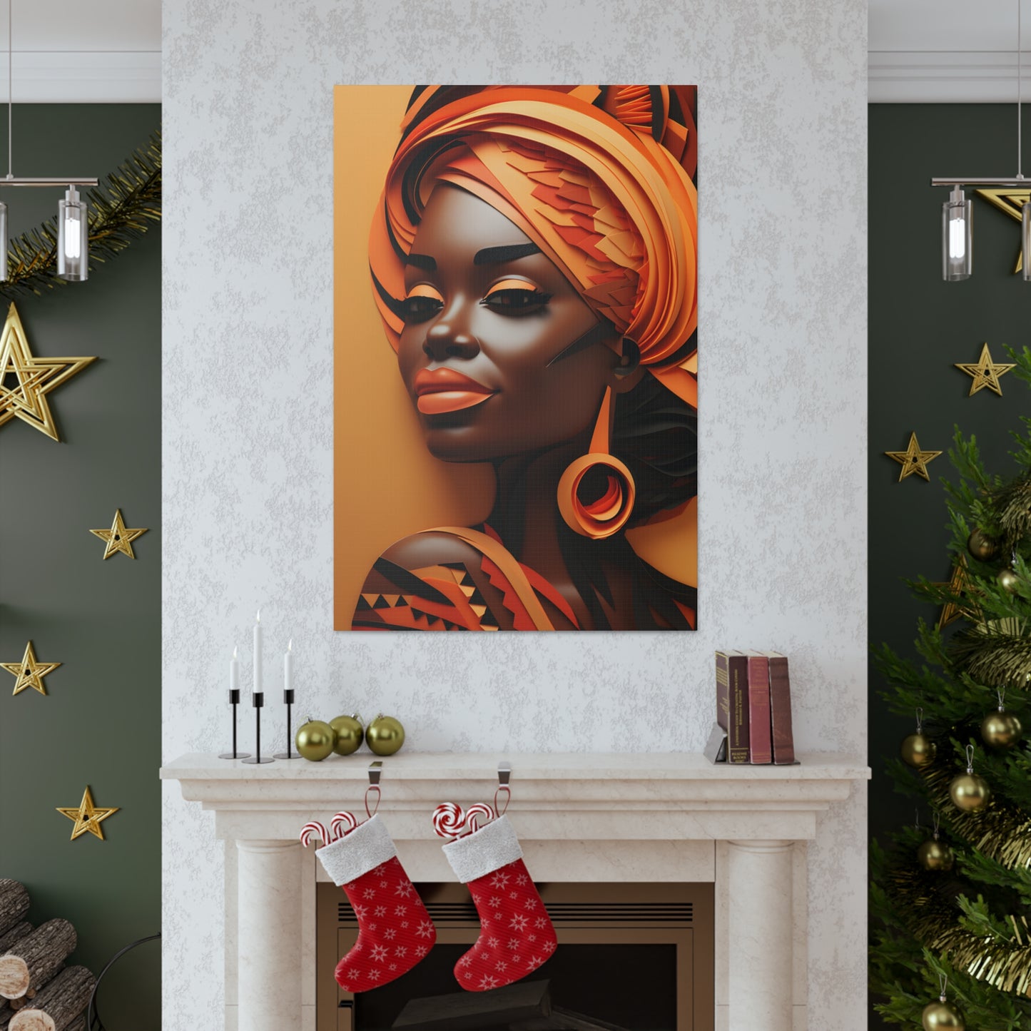 Copper Queens (Amara) - Canvas Print