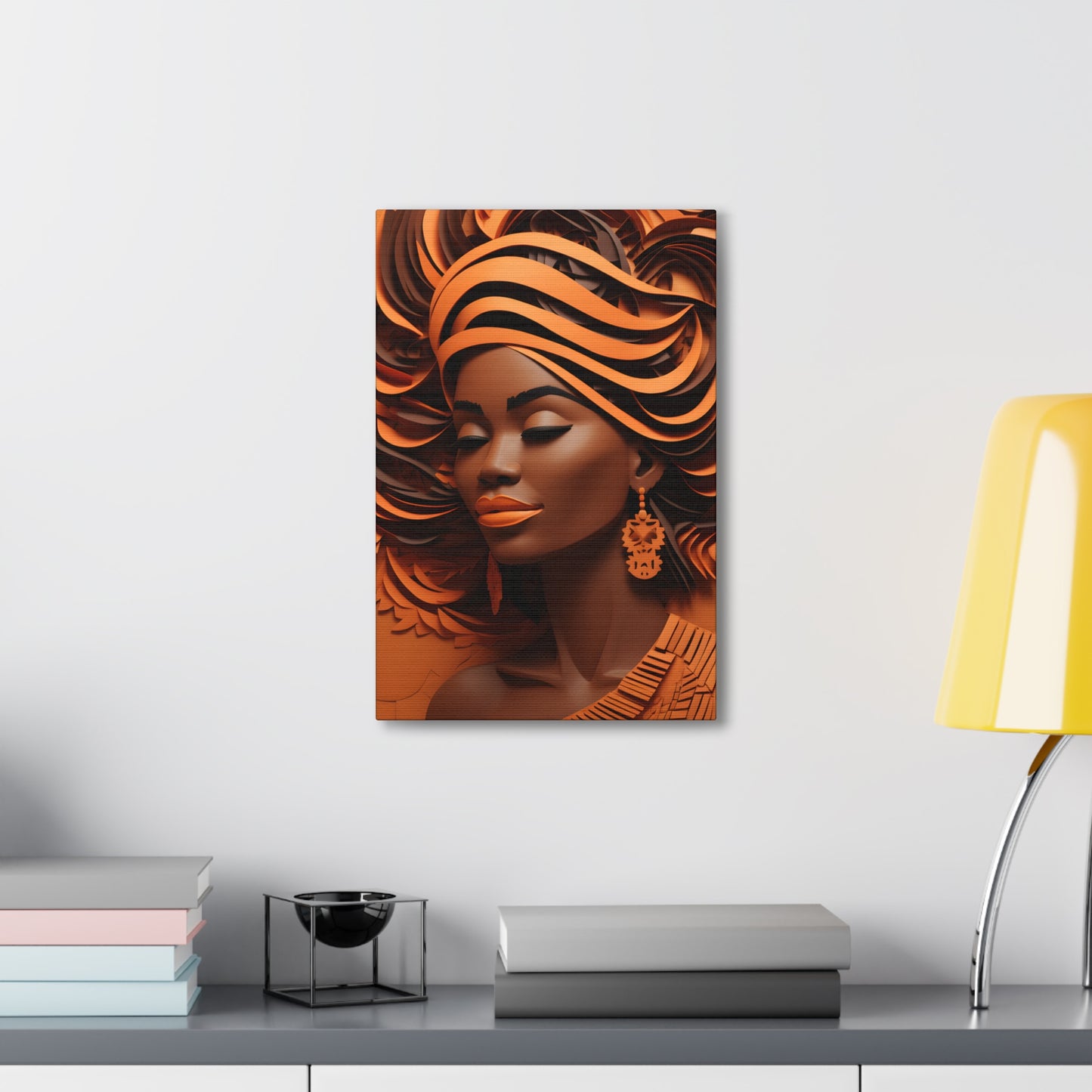 Copper Queens (Naomi) - Canvas Print