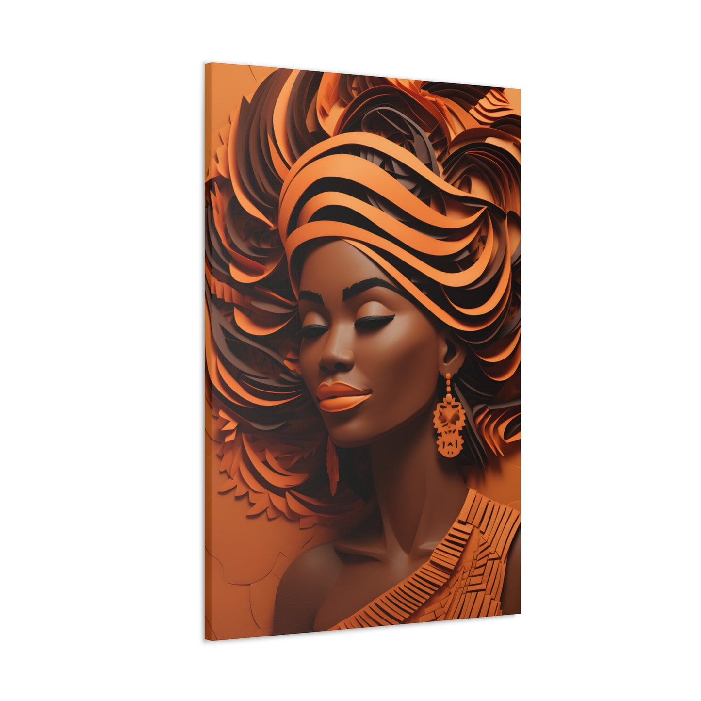 Copper Queens (Naomi) - Canvas Print