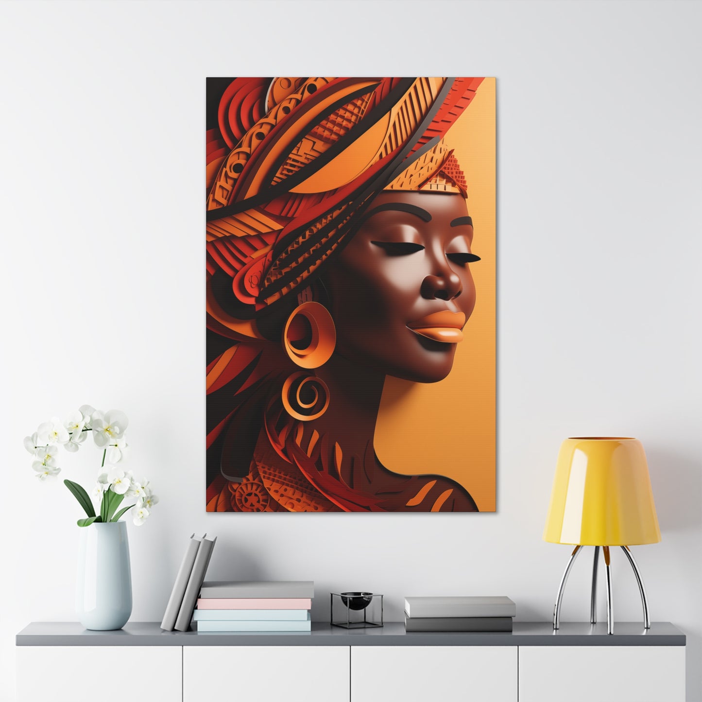 Copper Queens (Asha) - Canvas Print