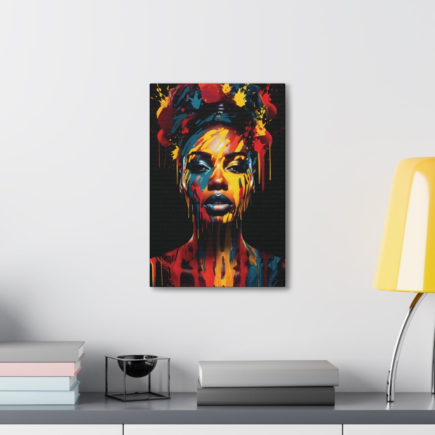 Splatter of Soul (Sanaa) - Canvas Print