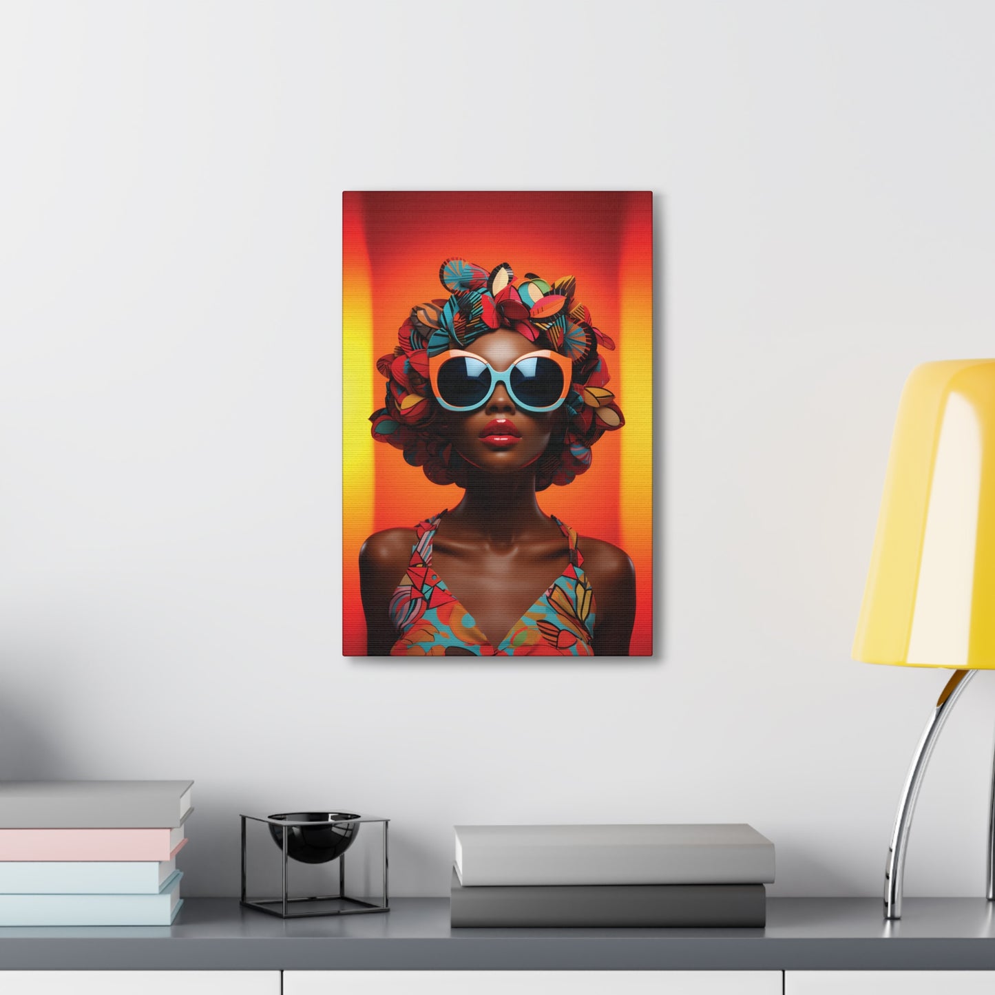 Bold Shades of Beauty (Zuri) - Canvas Print