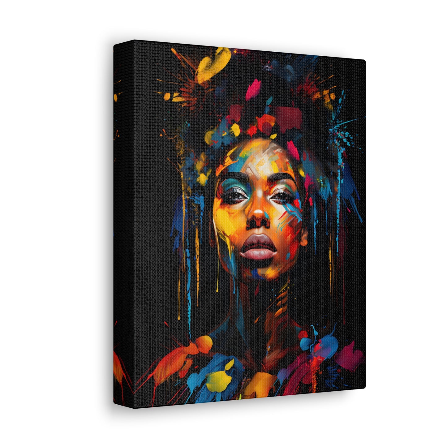 Splatter of Soul (Monet) - Canvas Print