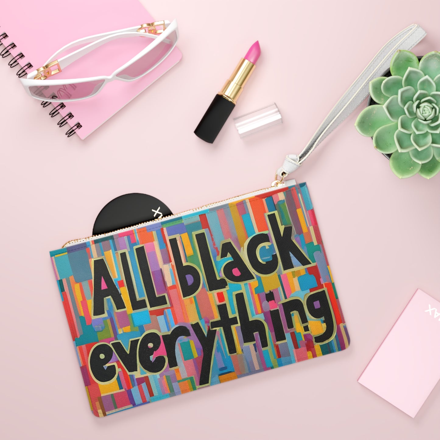 All Black Everything - Clutch Bag