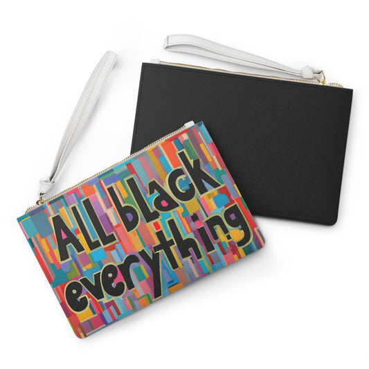 All Black Everything - Clutch Bag