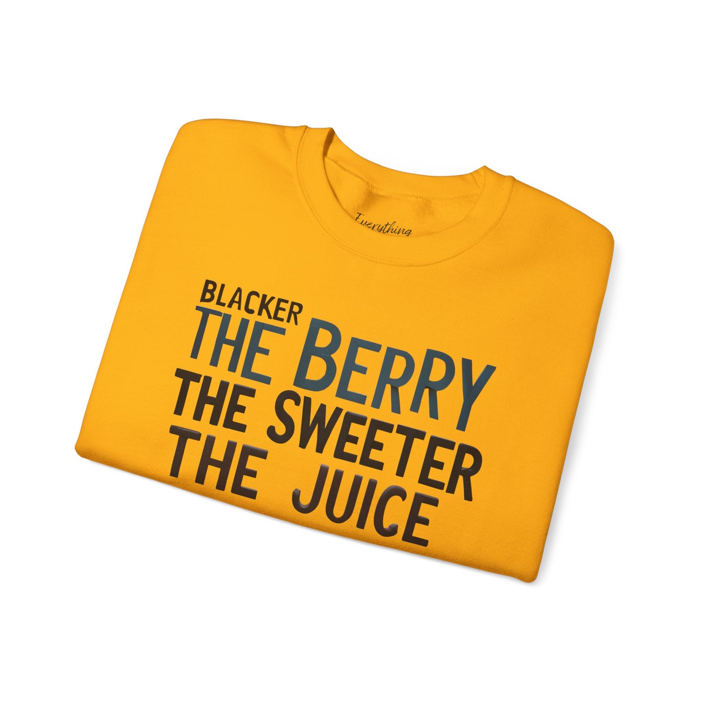 Blacker the Berry - Unisex Heavy Blend™ Crewneck Sweatshirt